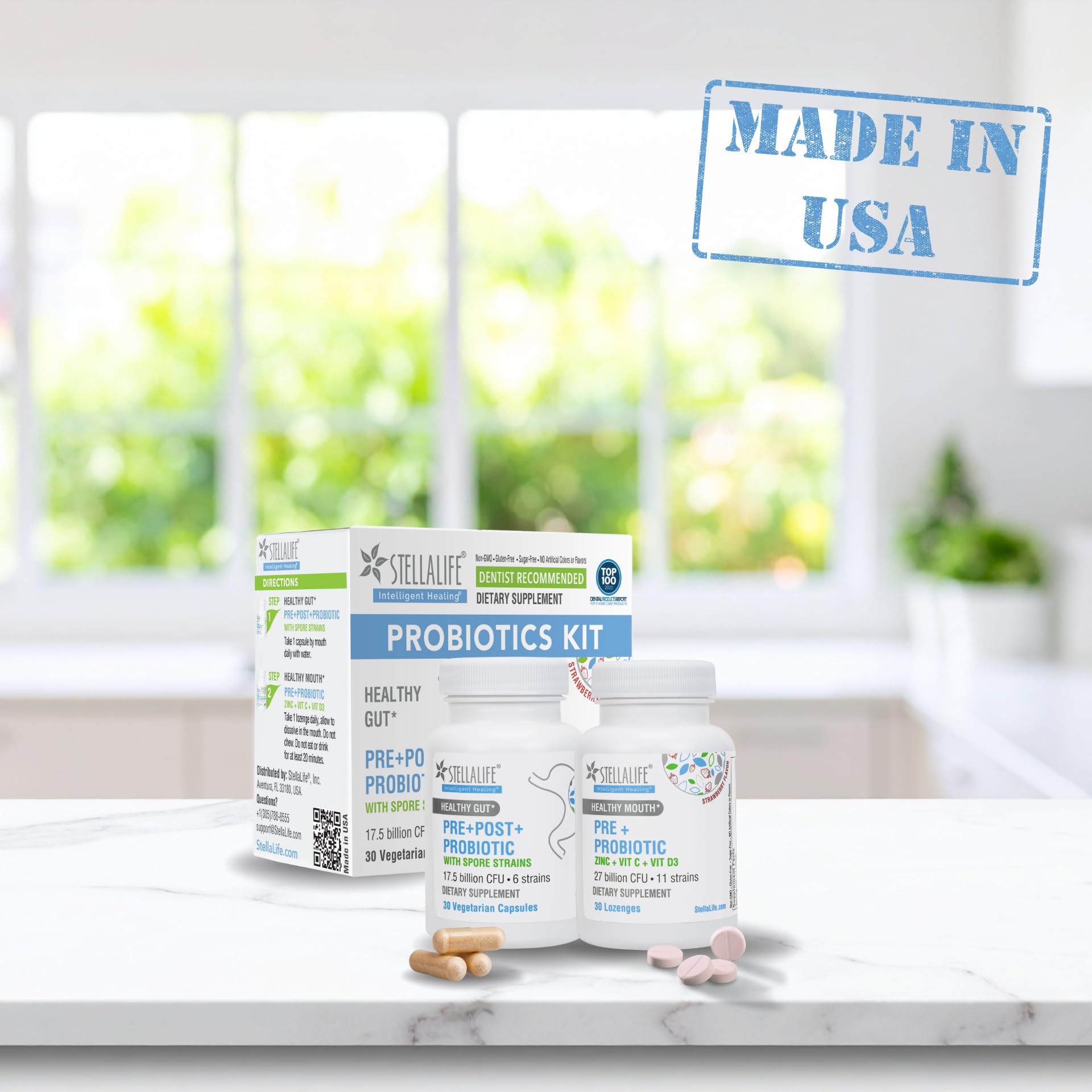 StellaLife tongue hygiene support product shot for tongue cleaning routine.