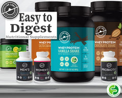 Stellar Labs prepared shake in glass, rich chocolate flavor ready to drink.