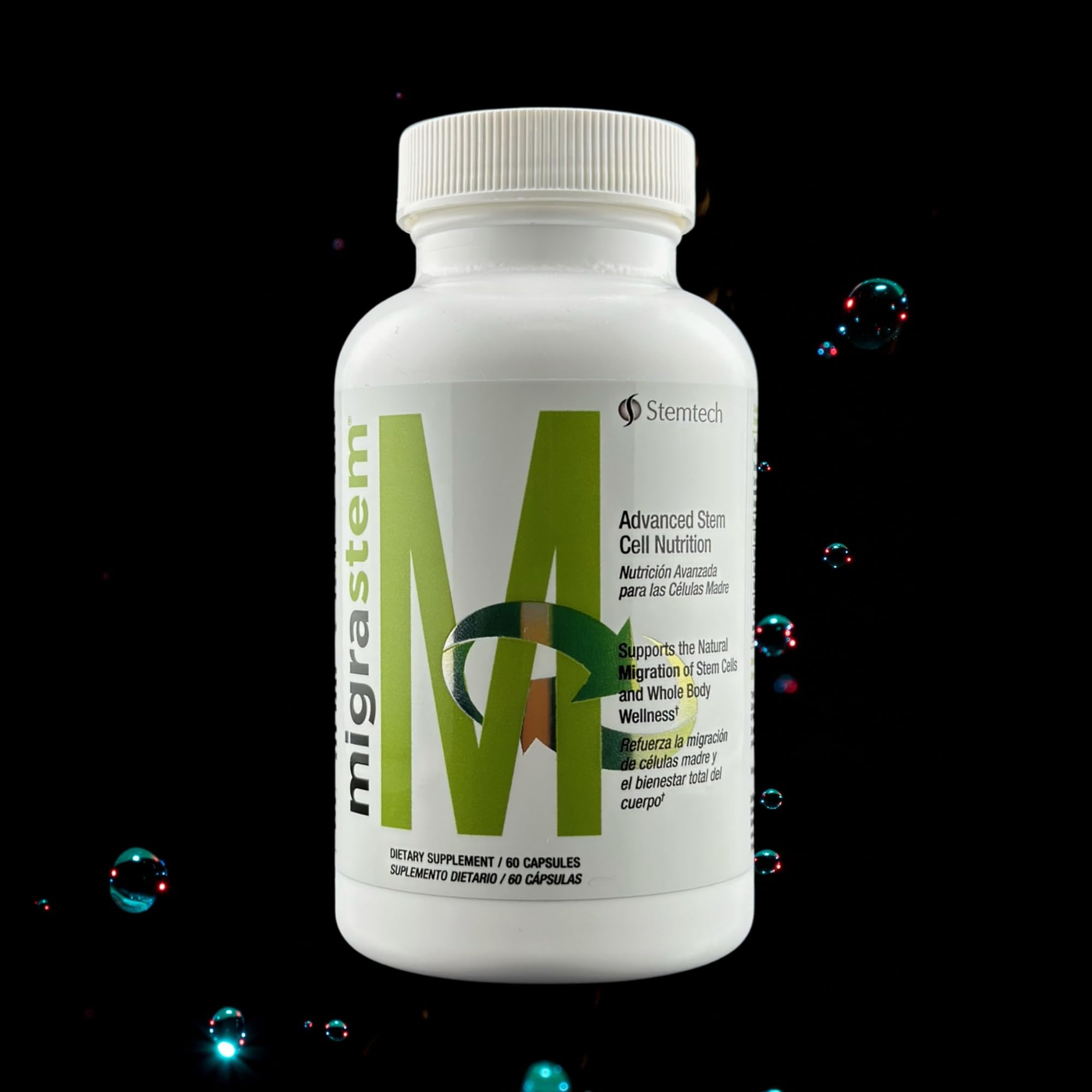 StemTech MigraStem capsules packaging for convenient daily use