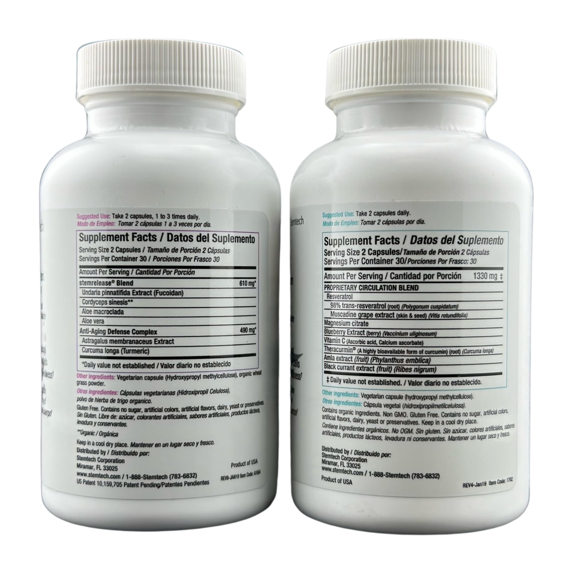 SE3 fucoidan curcumin and AFA ingredients blend for holistic wellness potential