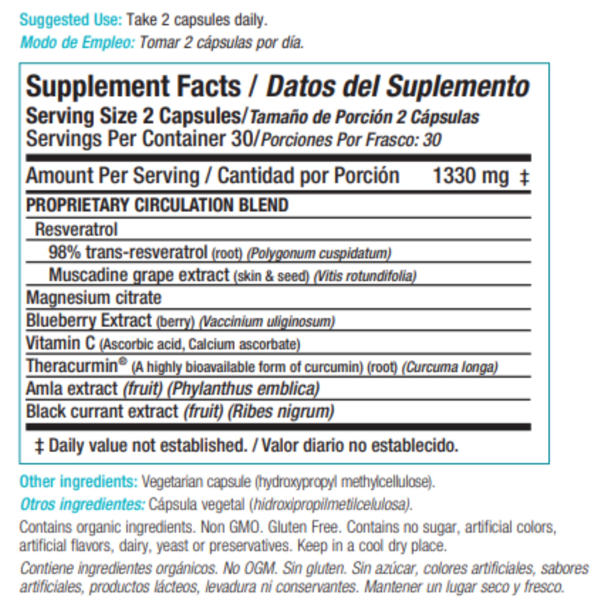 Close-up of StemTech StemFlo capsules emphasizing easy-to-swallow daily use.