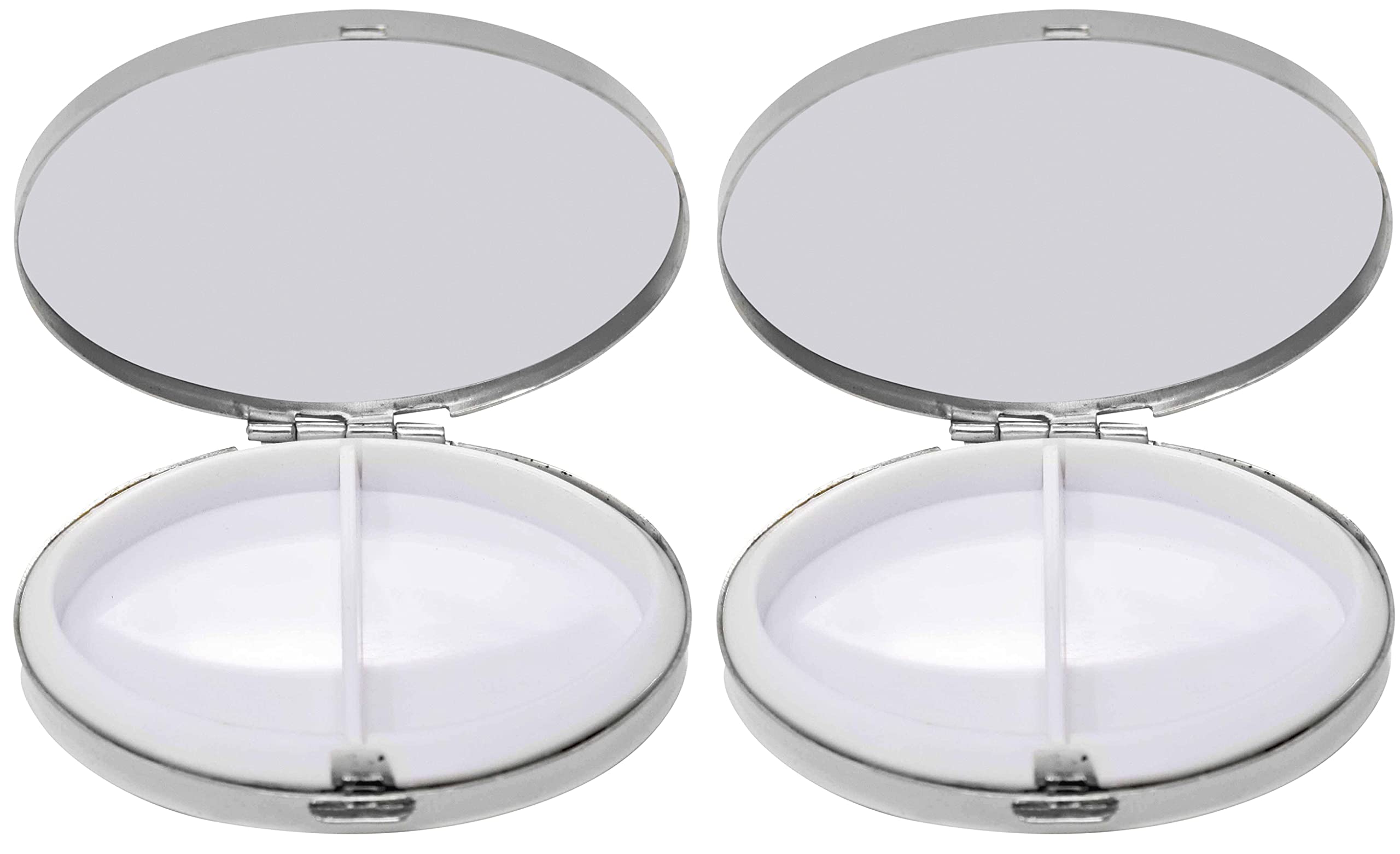 Stephanie Imports inside divider BPA-free, left and right compartments for organized pills.