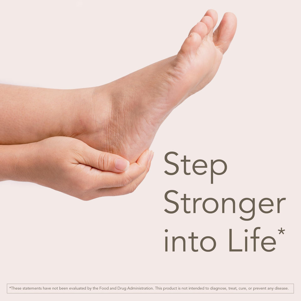 StepStrong Daily Defense dosing morning and evening shown for simple routine.