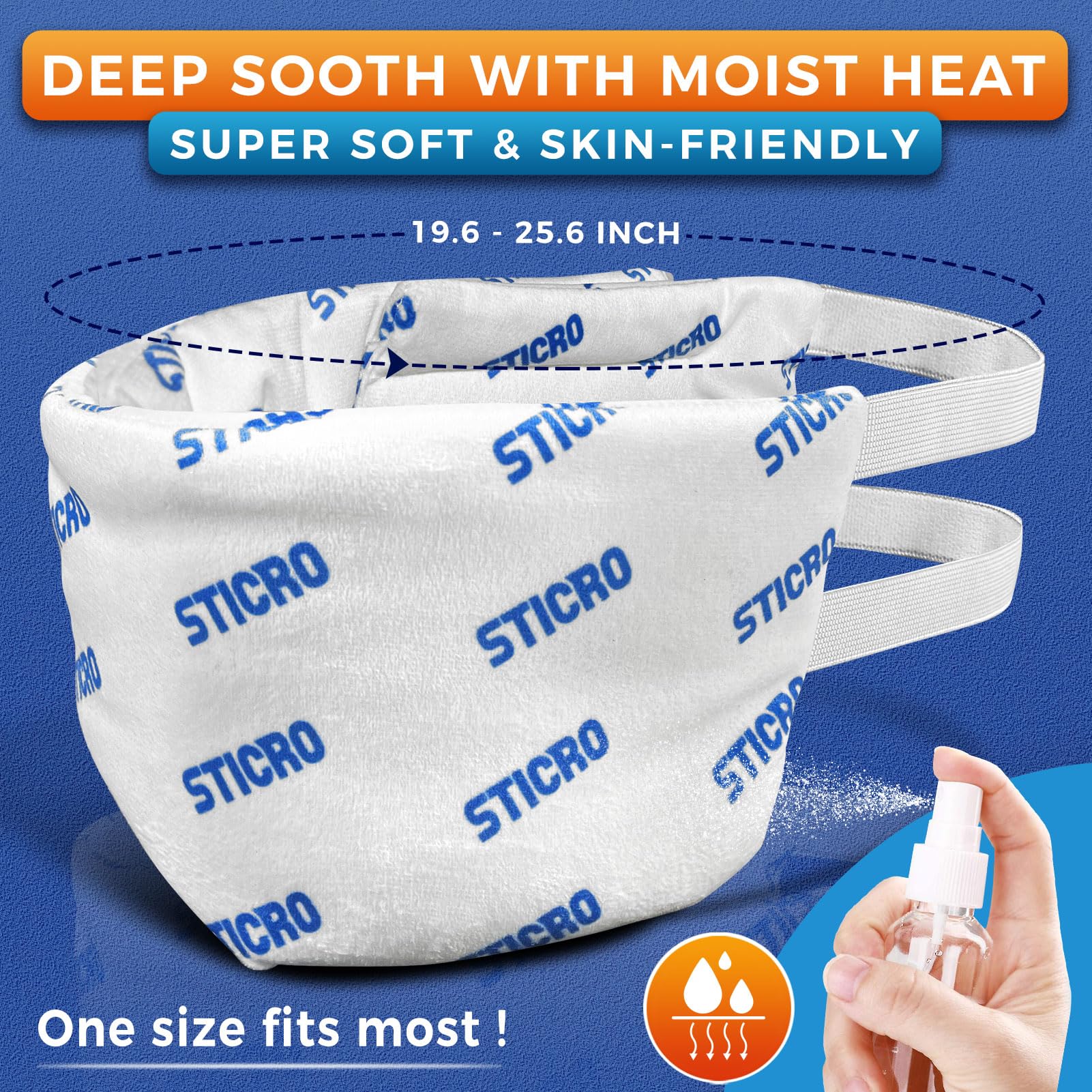 sticro stye eye warm compress washable pad for easy care