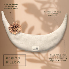 Stillnus Crescent Moon Pillow warm therapy for cramps and muscle tension
