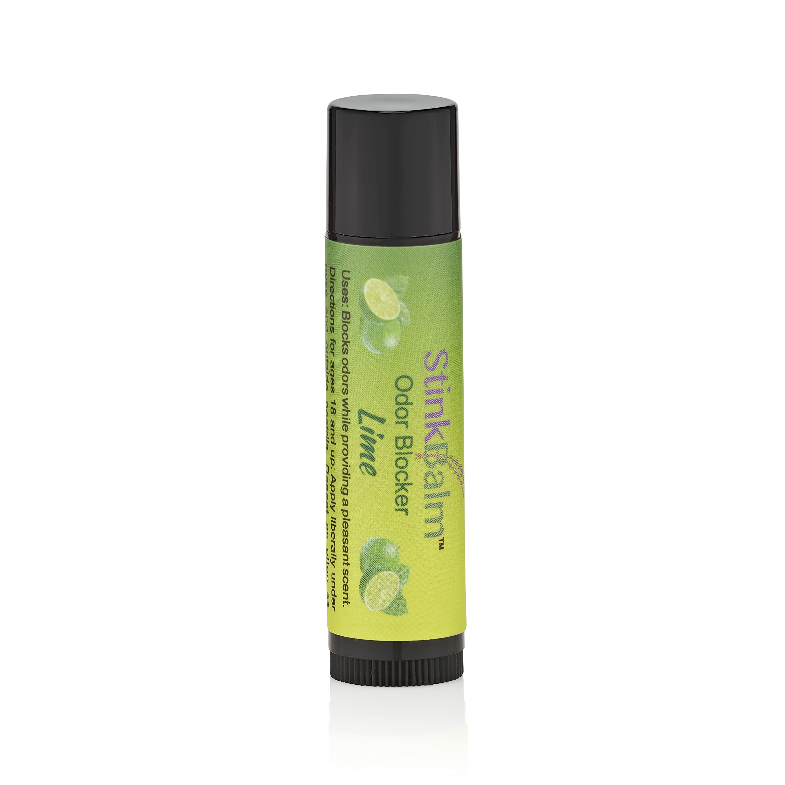 StinkBalm gift-set packaging showcases citrus odor protection ready to share