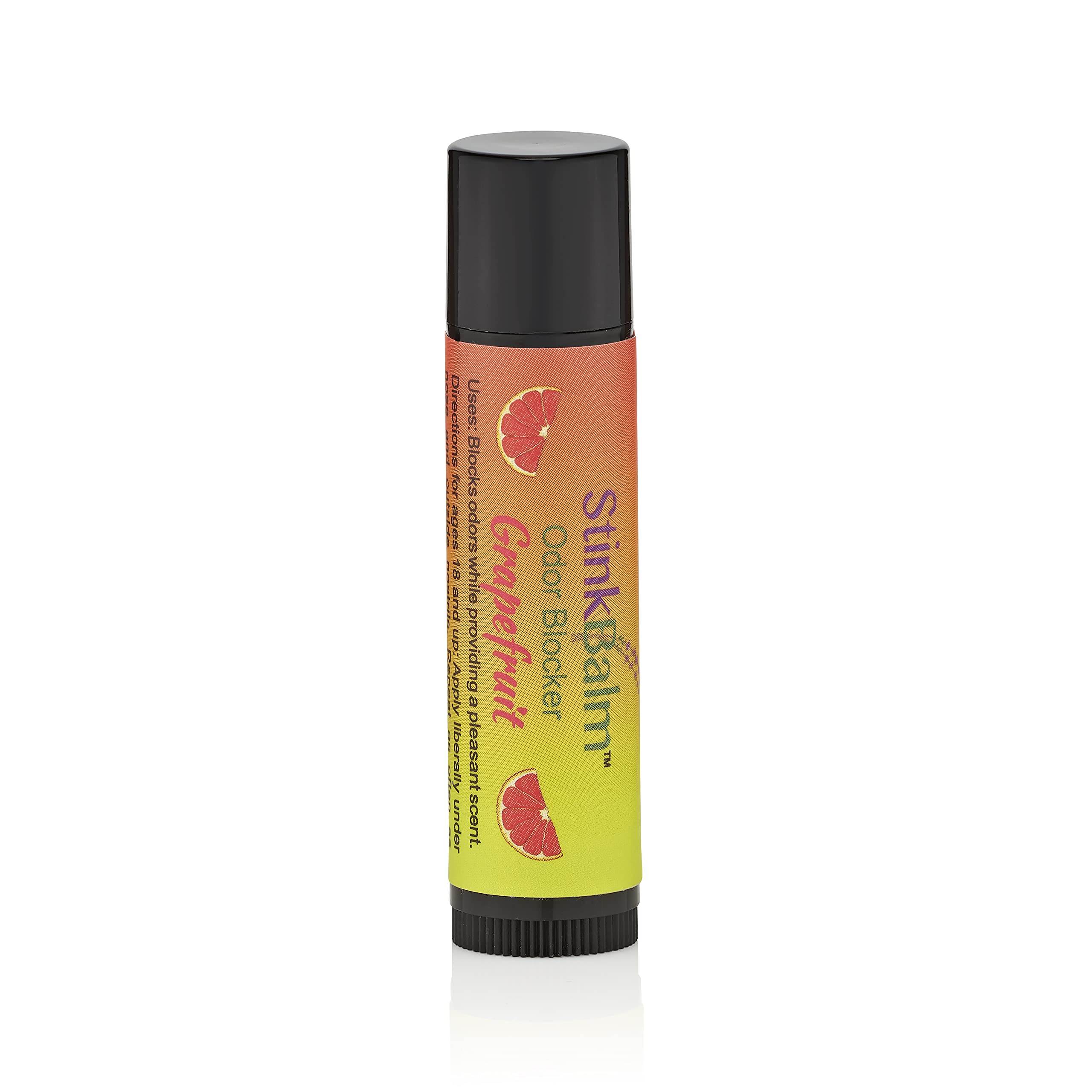 StinkBalm swipe-under-nose application provides quick odor protection during commutes