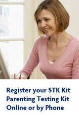 STK return mailer prepared for quick mailing to the lab