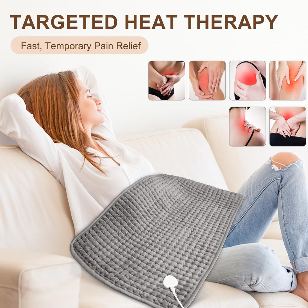 Stofiro heating pad highlighting crystal fleece softness