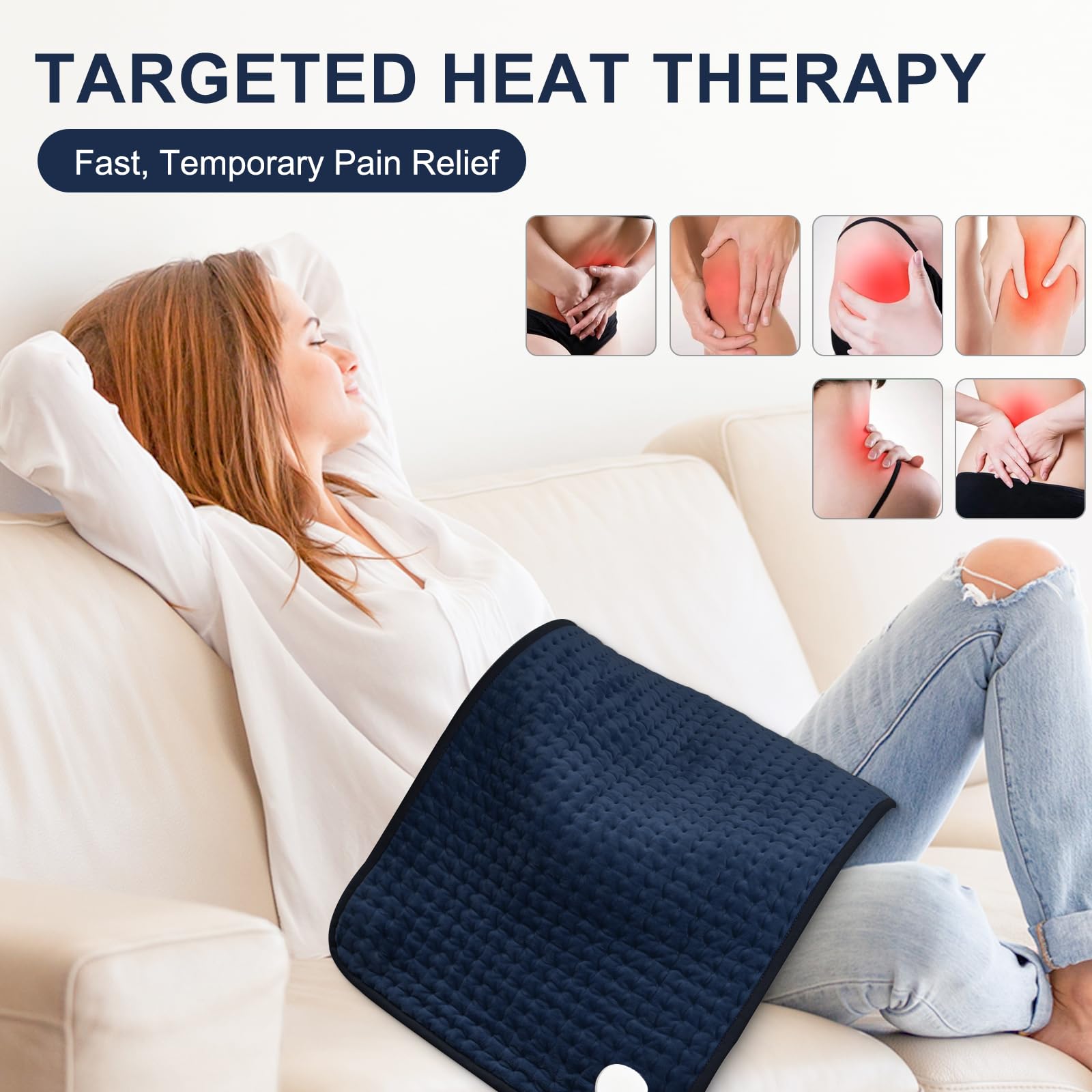Stofiro heating pad provides full-back coverage for targeted warmth