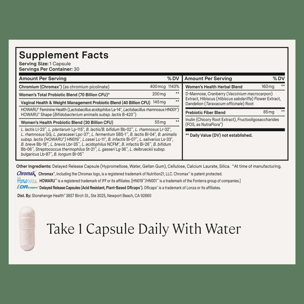 Concept image signals vaginal health and immune support potential benefits