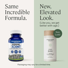 Close-up of Stonehenge Health Dynamic Joint capsules ready to take daily