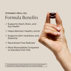 Stonehenge Health Dynamic Krill Oil capsules – easy daily dose for joints and eye health.