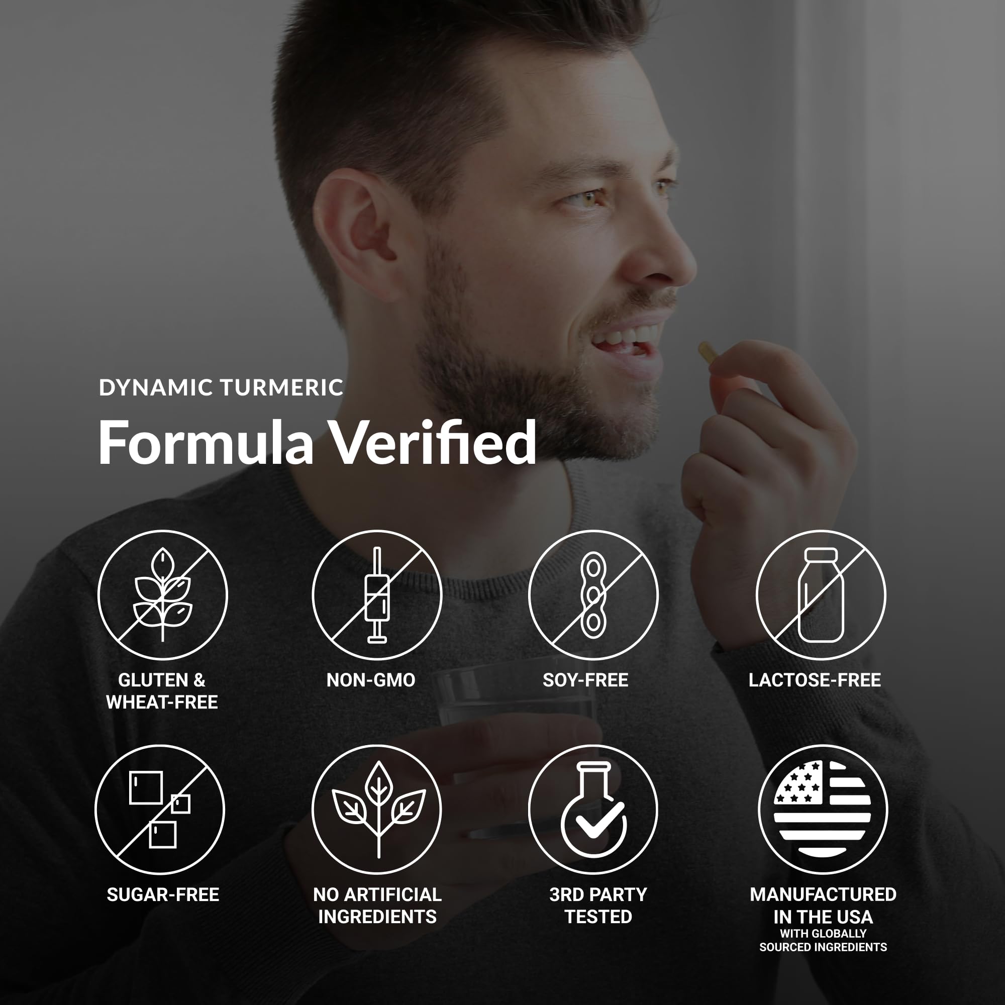 Stonehenge Health Made-in-USA quality badge with third‑party testing.