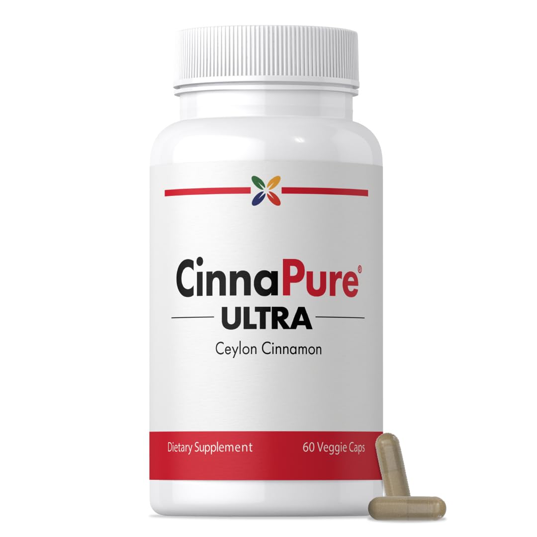 Stop Aging Now ceylon cinnamon supplement bottle for daily wellness routine.