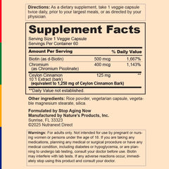 Stop Aging Now chromium close-up for mineral support in daily use.