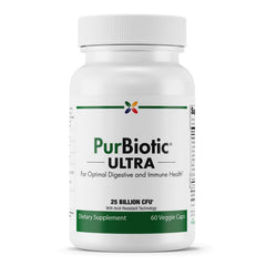 Stop Aging Now PurBiot Ultra 25B CFU bottle front supports daily digestive balance.