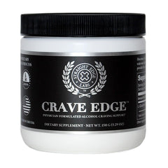 Straight Edge Labs Crave Edge bottle for convenient daily dosing.