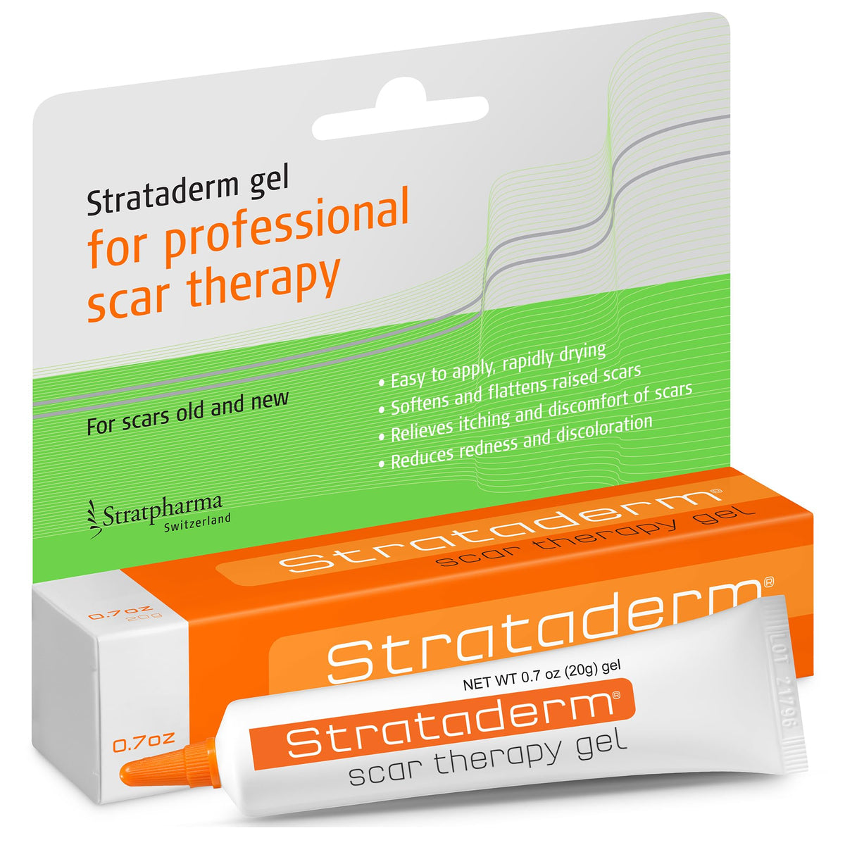 Strataderm Professional Scar Gel tube application supports daily scar care