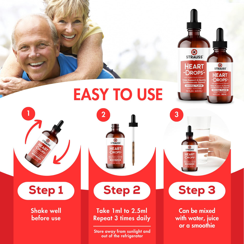 Strauss HeartDrops European mistletoe image from herbal blend