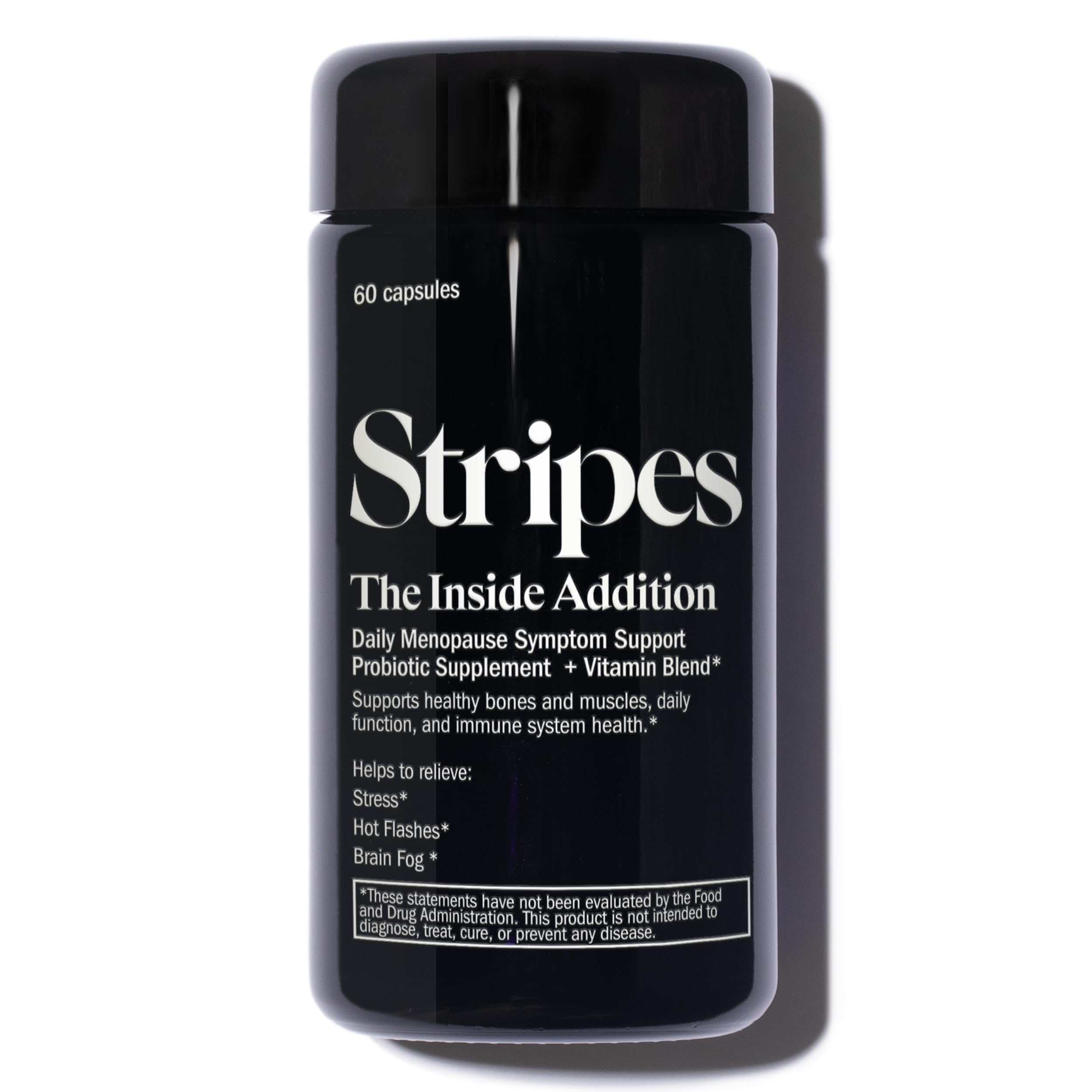 Stripes Naomi Watts Addition bottle pour showing daily supplement use