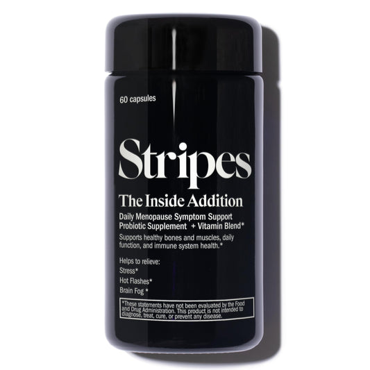 Stripes Naomi Watts Addition bottle pour showing daily supplement use