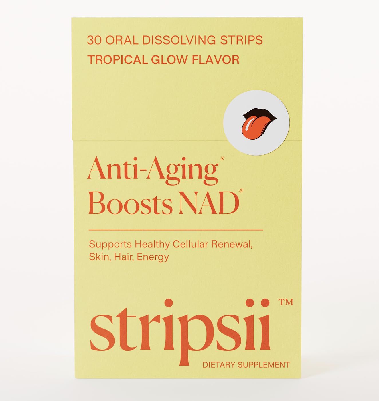 Stripsii bottle and strip pour showcase effortless, on-the-go beauty support.