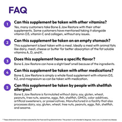 Closeup of vitamin D3, K2, and magnesium blend in Strong Jaw.