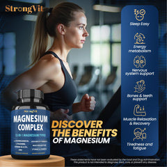 StrongVit magnesium-ashwagandha blend for stress support and calm.