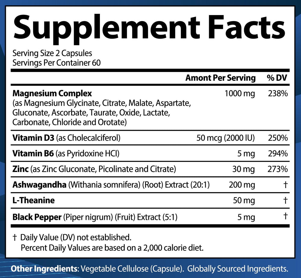 StrongVit 60-day supply packaging with two capsules daily label.