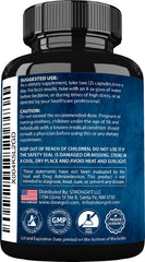 StrongVit rhodiola rosea display indicates endurance and mood support.