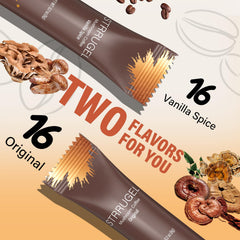 Strrugel Mushroom Coffee beta glucans 25 percent highlight full-spectrum mushrooms