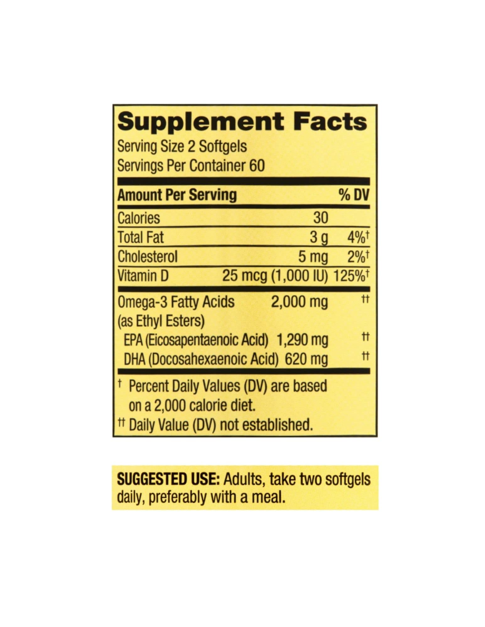 STS Home Omega-3 lemon flavor packaging for tastier fish oil intake
