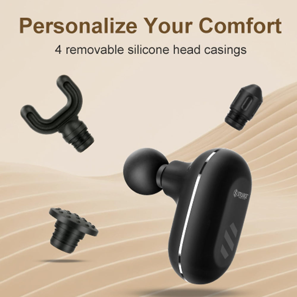 STYLANCE lightweight portable massager fits easily in bag or gym kit