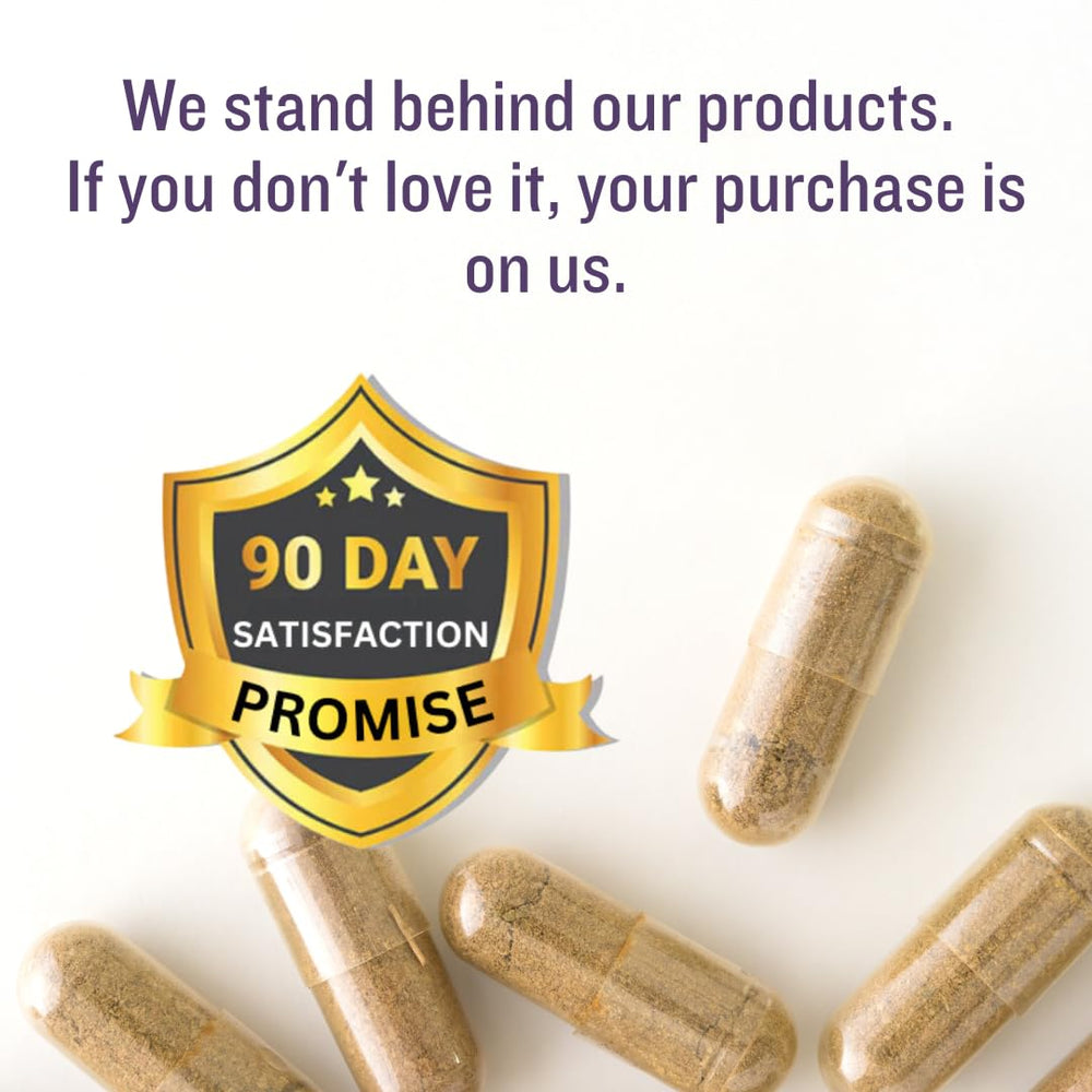 SUBSTANCE Nature's Relief non-GMO, gluten-free, vegan-friendly formula.