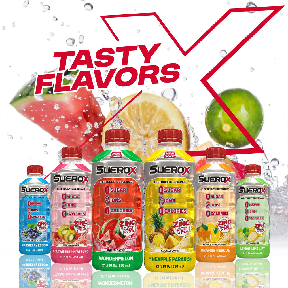 SueroX hydration during workouts provides quick refreshment and electrolyte support