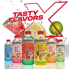 SueroX hydration during workouts provides quick refreshment and electrolyte support