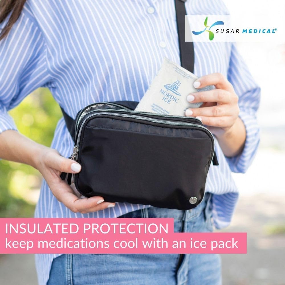 Sugar Medical insulated back panel protects temperature-sensitive items