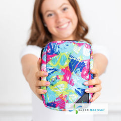 Sugar Medical Insulated Diabetes Organizer butterfly edition for on-the-go organization