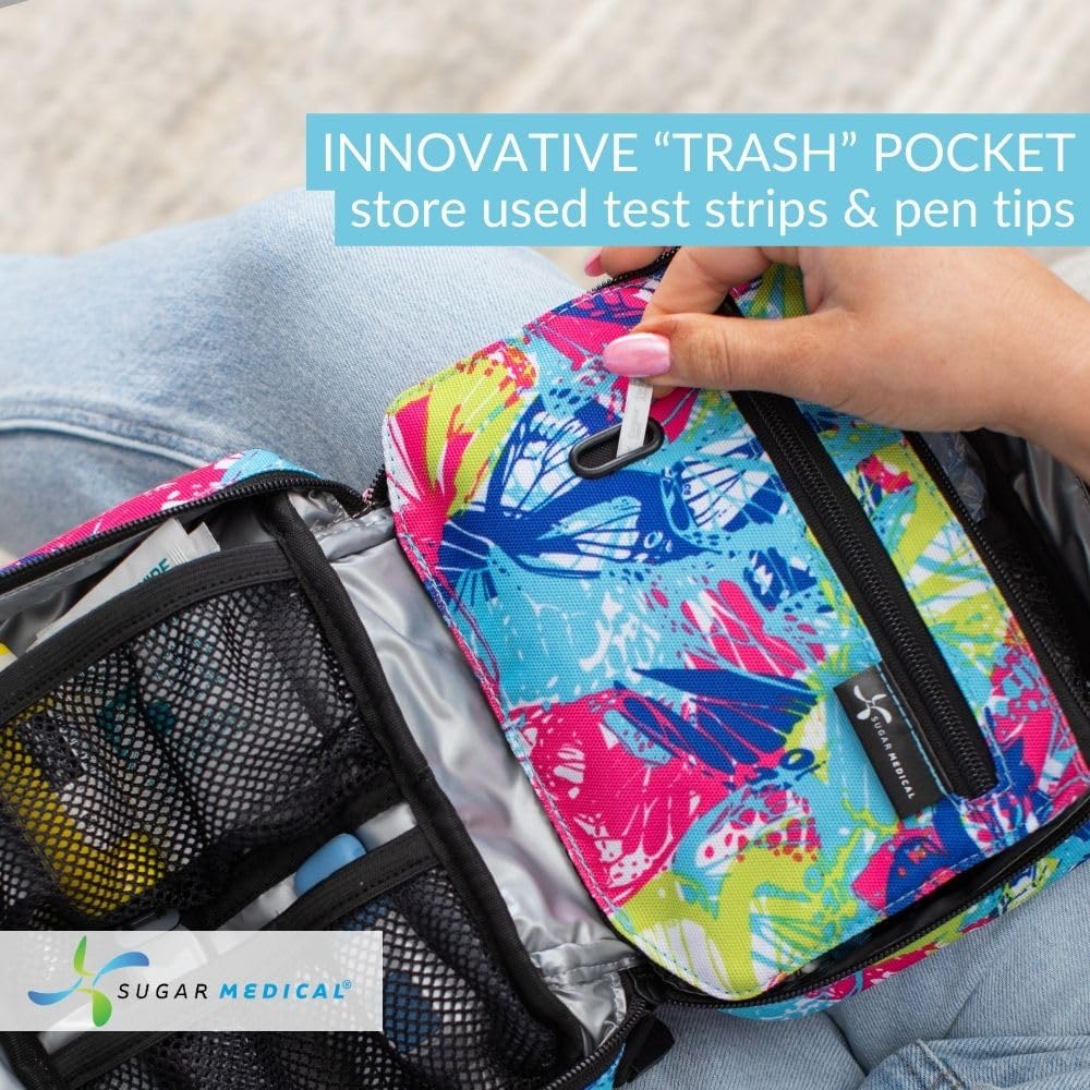 Sugar Medical Insulated Diabetes Organizer compact dimensions for easy packing