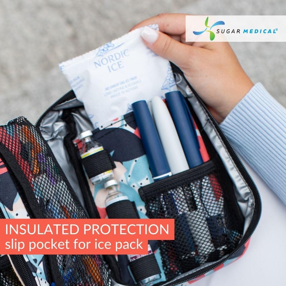 Sugar Medical insulated pocket keeps meds cool during travel