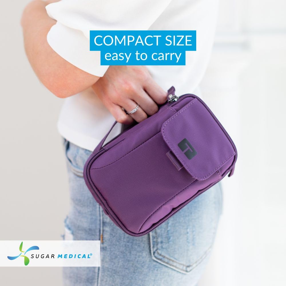 Durable water-resistant nylon shell withstands daily use and travel.