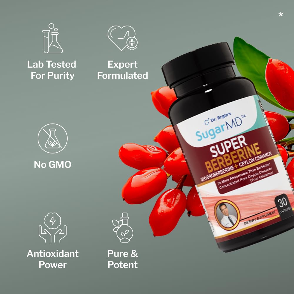 SugarMD Ceylon Cinnamon formulation closeup emphasizes natural synergy