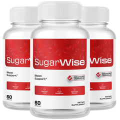 SugarWise capsules in an amber bottle for convenient daily wellness.