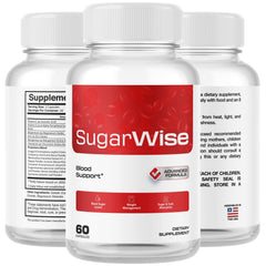 SugarWise capsules beside a glass of water ready for daily routine.