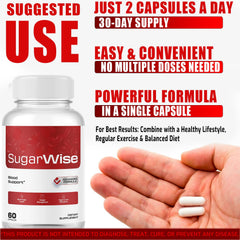 SugarWise label nutrition panel with key ingredients.