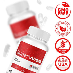 SugarWise multivitamin collection bottle for consistent daily care.