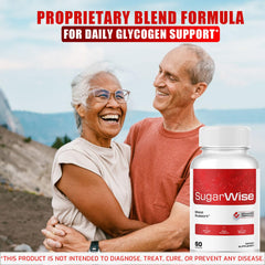 SugarWise premium formula bottle label signaling high-quality daily support.