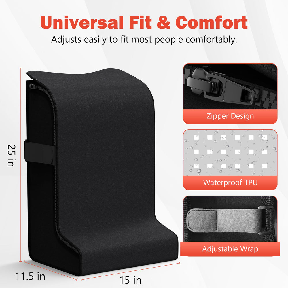 SUHZF wrap ergonomic design for full-foot to knee warmth