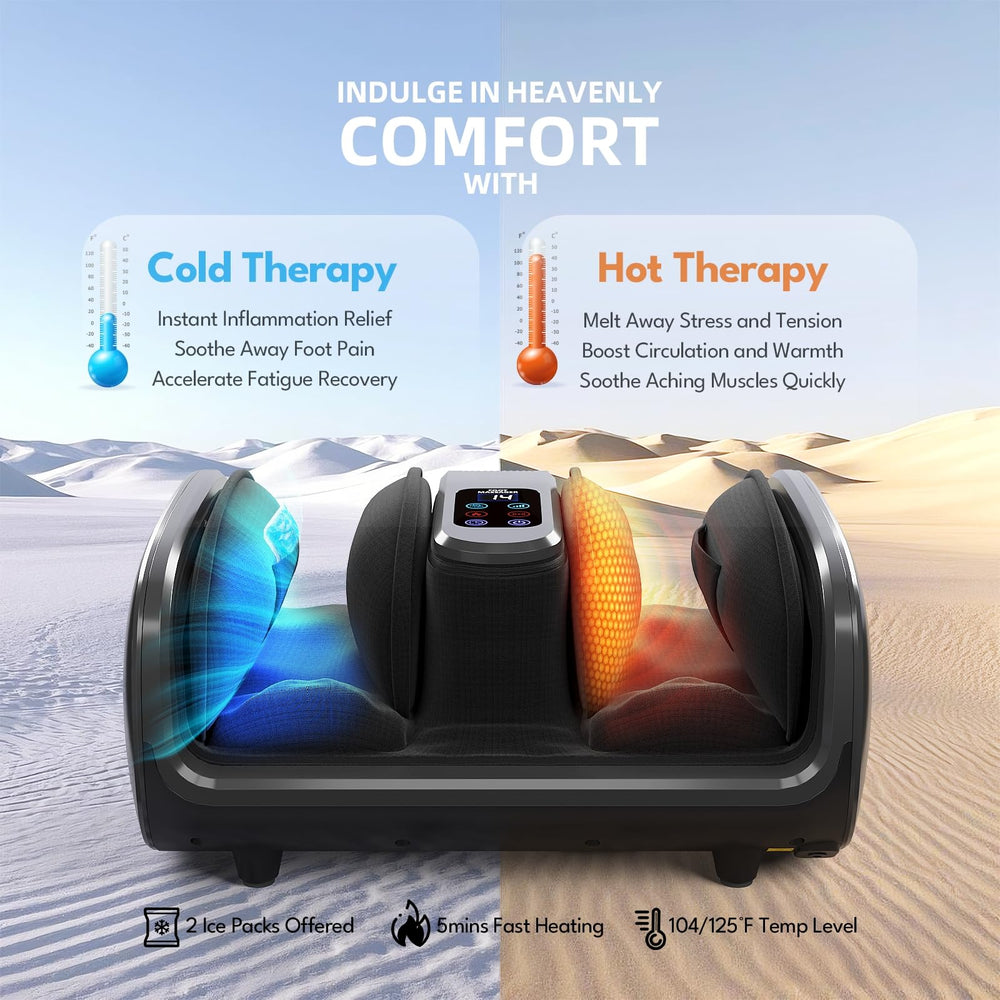 SUMELL Foot Massager demonstrates arch and heel focus for complete care